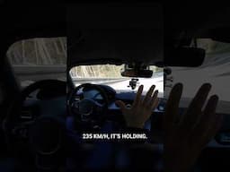 240km/h Hands-Free! Look how the car reacts... | Nico Rosberg