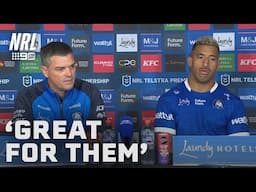Ciraldo THRILLED with the Galvin-Sexton combo: NRL Presser | NRL on Nine