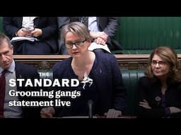 Grooming gangs statement LIVE: Home Secretary gives statement