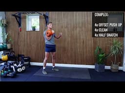 Build Upper Body Strength and Power with this Kettlebell Complex