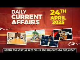 Top news of the day | 24 April 2025 | Current Affairs