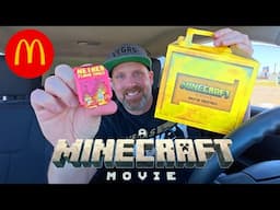 McDonald's Minecraft Movie Meal with Nether Flame Sauce