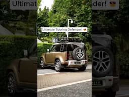 Ultimate Touring Defender! 😎 #landroverdefender #landrover #shorts #automobile #defender #4x4 #suv