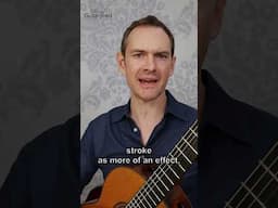 Rest Stroke vs. Free Stroke: Which Should You Use? #shorts #classicalguitarshed #classicalguitar