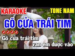 GÕ CỬA TRÁI TIM Karaoke Tone ( BEAT CHUẨN ) - Mai Phạm Karaoke
