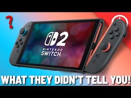 Watch This Before You Buy the Switch 2 - What Nintendo Didnt Tell Us