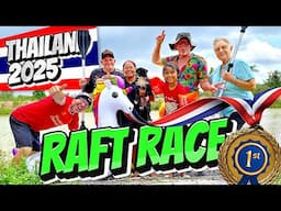 He almost DROWNED during Thailand Raft Race Event!