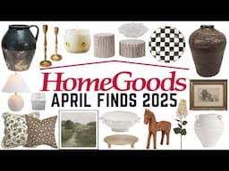 HOMEGOODS BEST OF MONTH OF APRIL || 2025 ||