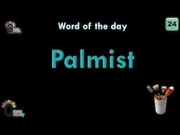 Palmist | Word of the day 24 | English Words Of The Day | Words | Word Meaning In Urdu