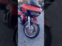 WICKED ORANGE 2022 CVO ROAD GLIDE WITH CUSTOM PAINTED SMT WHEELS