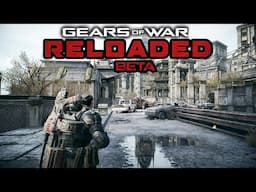Gears of War Reloaded Beta Multiplayer Gameplay - GRIDLOCK Map Walkthrough!
