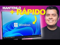 5 TRUCOS en WINDOWS para MANTERNERLO LO MÁS RÁPIDO POSIBLE