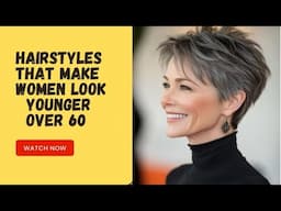 Top 5 Hairstyles That Make Older Women Look 10 Years Younger  After  60 | Natural Women 50+60+70+
