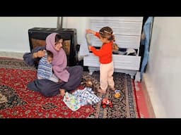 "Blossoms of Care: Shokoufeh's Nurturing of Qasem's Children and a Heartfelt Gift for Afshin"