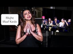 Mujhe Maaf Kardo - The Rebel Kid Apoorva Makhija FIRST VIDEO in Public after India's Got Latent