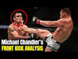 Learn the Biomechanics of Chandler's Famous Front Kick