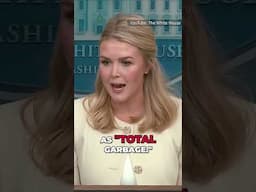 Karoline Leavitt's Backlash For False Claims #karolineleavitt #trumpwhitehouse #trump