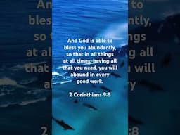 🇮🇱 2 Corinthians 9:8 ✝️ #ThankYouYeshua #ThankYouYHWH #ThankYouHolySpirit #Amen #Hallelujah #Jesus