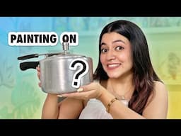 Painting on Random Things 😱🎨 | Shivangi Sah