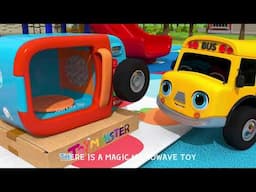 Just Like Toy - Microwave Toy Song With Learn Colors Nursery Rhymes & Kids Songs