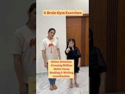 Brain gym || Attention & Focus || Coordination || Reading & Writing | Left & Right Brain Stimulation
