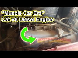 The Cat 1160 V8 Diesel Engine. The Cat 1100 series engine.