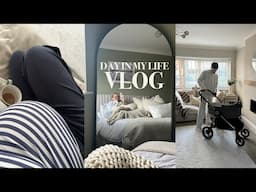 SPEND THE DAY WITH ME | we got our pram, nesting + mini haul