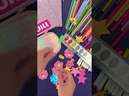 These Cool School Supplies Belong To Jill 🎒✏️📚📏  #littleangel #school #learning #shorts