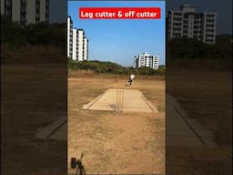 Leg cutter and off cutter tips #cricketwithsachinbora #shorts #legcutter #offcutter #tenniscricket