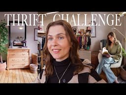 We Transformed This Room Using ONLY Thrifted Items! (Thrift Challenge)