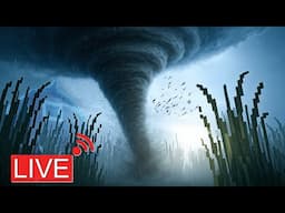 Hunting Minecraft's DEADLIST Tornados LIVE.. BROKEN SCRIPT AFTER!!