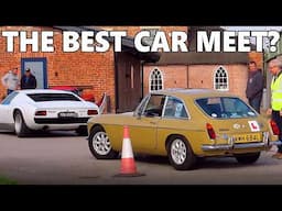My favourite breakfast car meet! Featuring MGB GT on L plates