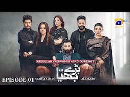 Baray Bhaiya Episode 01 - [Eng Sub] - Aijaz Aslam - Maya Khan - Rabya Kulsoom - 14th June 2025