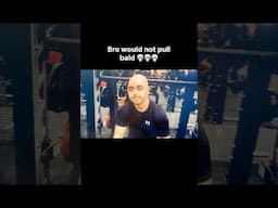 Bro Went Bald For a Million Dollars 😭 #aesthetics #motivation #fitness #bodybuilding