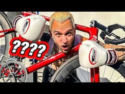 CYCLIST ATTEMPTS TO BOX!?