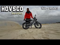 Hovsco HovGtrs 1500W Moped Style E-bike! • Ride & Review