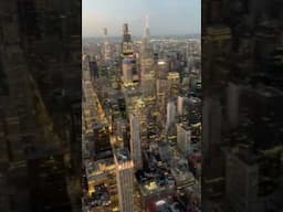 NY Empire State Building sunset view