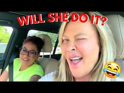 WILL SHE DO IT?