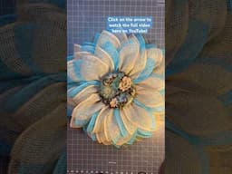 How to Make a Gorgeous Flower Wreath! #craftingideas #summerflower #craftingfun