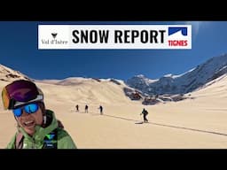EPIC SNOW To Friday FOEHN (Amazing footage):Snow Report Tignes, Val DÌsere, Sainte Foy: 22nd March