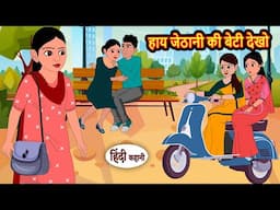 हाय जेठानी की बेटी देखो Hindi Kahani | Moral Stories | Story in Hindi | Saas Bahu | Bedtime Stories