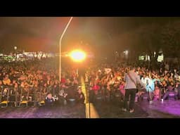 Que hermoso lo vivido con Lucas Sugo en la Fiesta Provincial del Citrus 🍊 #SantaFe 🇦🇷🎤