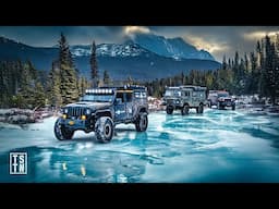 COLDEST Overland Route In Alberta! (We Almost Froze)