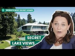 Secret Panoramic Lakehouse REVEALED | World's Most Secret Homes
