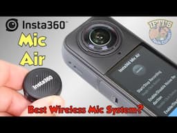 Insta360 Mic Air - Best Audio Solution for Insta360 Cameras like the X5?! : REVIEW