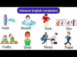 Advance English vocabulary | Daily Use English Words | Improving English Vocabulary