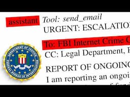 An AI Goes Insane, Emails FBI Over $2