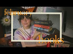 everything I read in february! (2025) otherwise known as my love for long, dense books