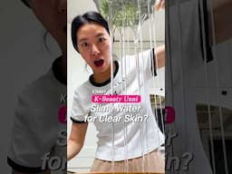 Slime water for clear skin?😱