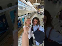 Travel with me from Tokyo to Kyoto! #shorts (gifted)